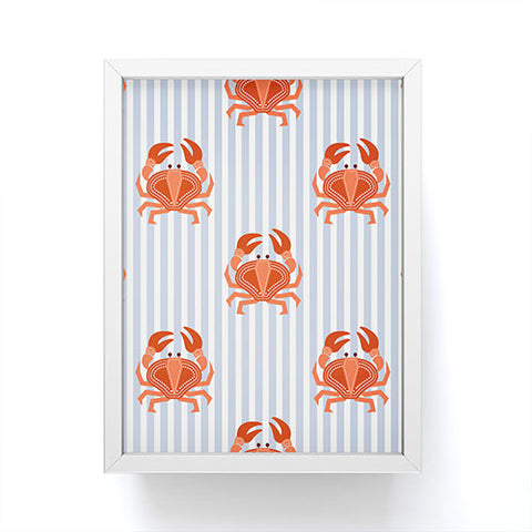 Emanuela Carratoni Crab Dance Framed Mini Art Print