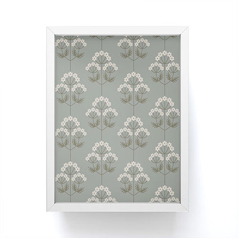 Emanuela Carratoni Delicate Little Flowers Framed Mini Art Print