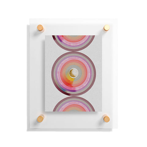 Emanuela Carratoni Desert Rainbow I Floating Acrylic Print