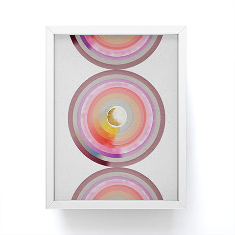 Emanuela Carratoni Desert Rainbow I Framed Mini Art Print