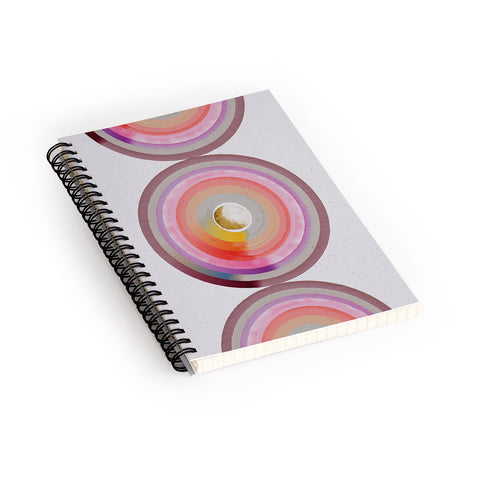 Emanuela Carratoni Desert Rainbow I Spiral Notebook