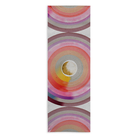 Emanuela Carratoni Desert Rainbow I Yoga Towel