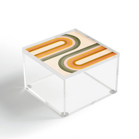 Emanuela Carratoni Double Spring Rainbow Acrylic Box