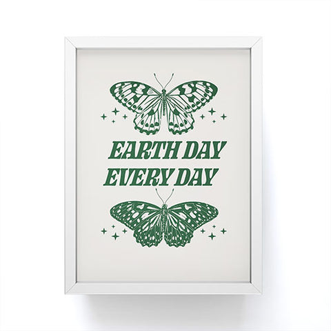 Emanuela Carratoni Earth Day Every Day Framed Mini Art Print