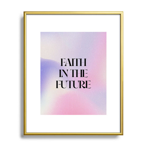 Emanuela Carratoni Faith the Future Metal Framed Art Print
