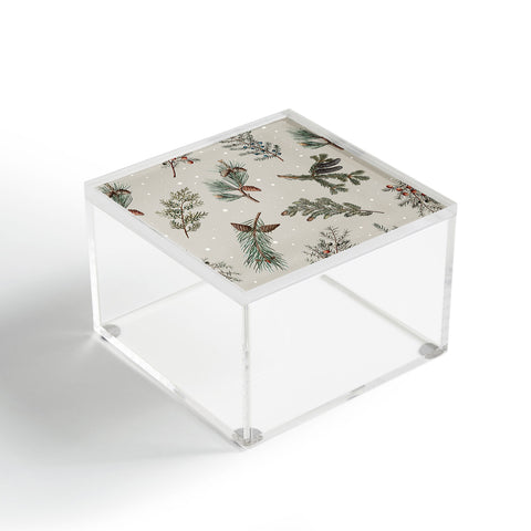 Emanuela Carratoni Festive Forest Acrylic Box