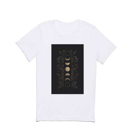 Emanuela Carratoni Gold Moon Phases Classic T-shirt