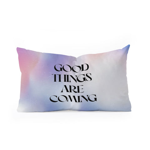Emanuela Carratoni Good Things Oblong Throw Pillow