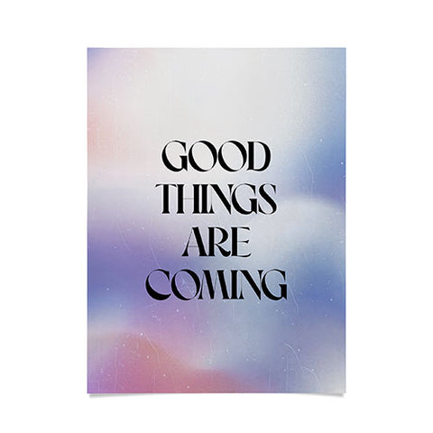 Emanuela Carratoni Good Things Poster