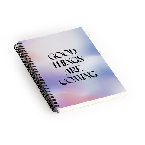 Emanuela Carratoni Good Things Spiral Notebook