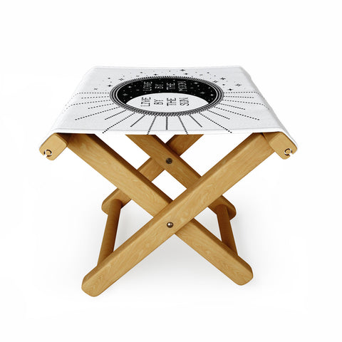 Emanuela Carratoni Live by the Sun Love by the Mo Folding Stool