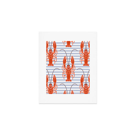 Emanuela Carratoni Lobster Dance Art Print
