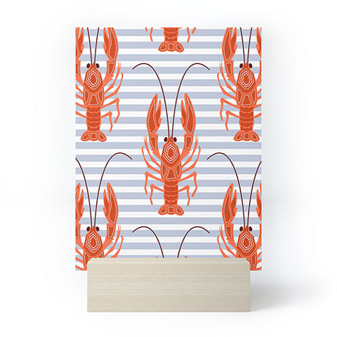 Emanuela Carratoni Lobster Dance Mini Art Print