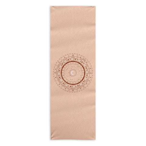 Emanuela Carratoni Lunar Calendar 2021 Yoga Towel