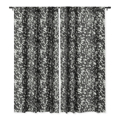 Emanuela Carratoni Monochromatic Stains Blackout Window Curtain