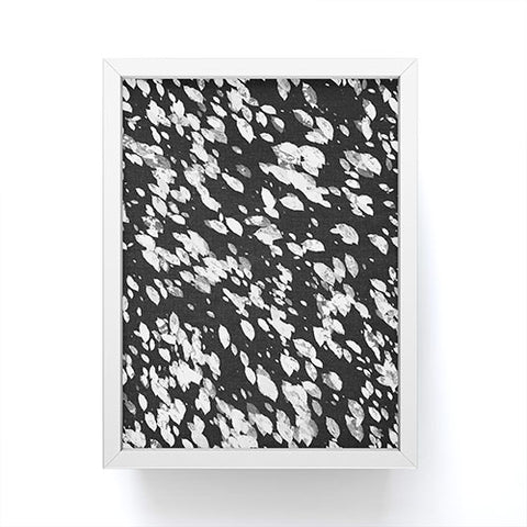 Emanuela Carratoni Monochromatic Stains Framed Mini Art Print