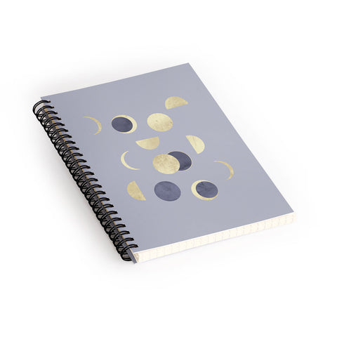 Emanuela Carratoni Moons Time Spiral Notebook