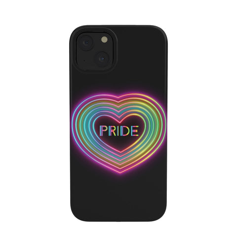 Emanuela Carratoni Neon Pride Heart Phone Case