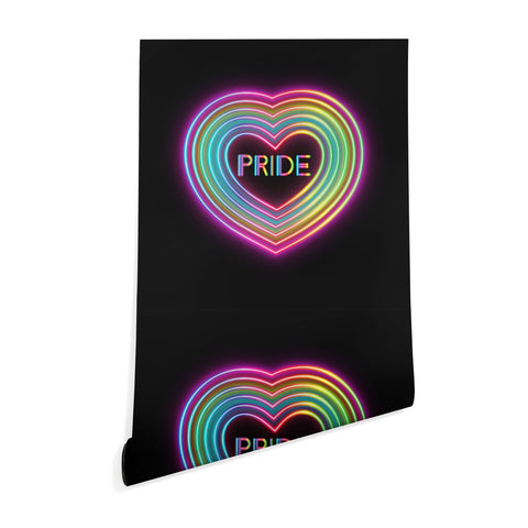 Emanuela Carratoni Neon Pride Heart Wallpaper