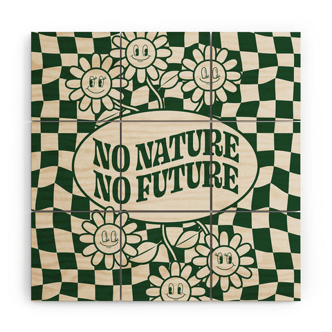 Emanuela Carratoni No Nature No Future Wood Wall Mural