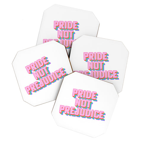 Emanuela Carratoni Pride not Prejudice Coaster Set