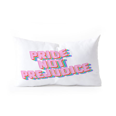 Emanuela Carratoni Pride not Prejudice Oblong Throw Pillow