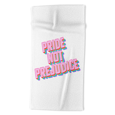 Emanuela Carratoni Pride not Prejudice Beach Towel