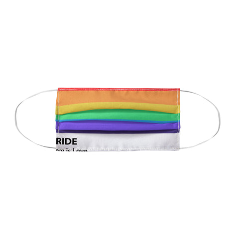 Emanuela Carratoni Pride Rainbow Flag Face Mask