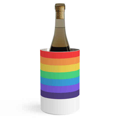 Emanuela Carratoni Pride Rainbow Flag Wine Chiller