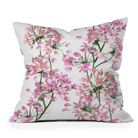 Emanuela Carratoni Spring Pattern Outdoor Throw Pillow