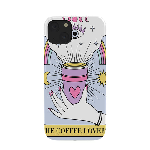 Emanuela Carratoni The Coffee Lovers Tarot Phone Case