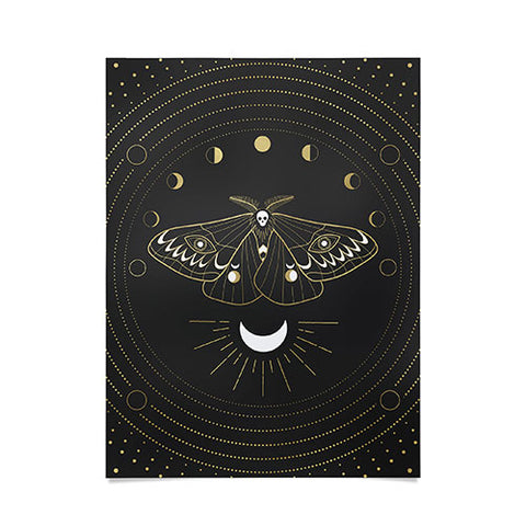Emanuela Carratoni The Moon Moth Poster