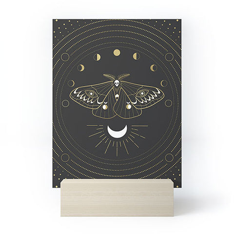 Emanuela Carratoni The Moon Moth Mini Art Print