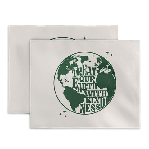Emanuela Carratoni Treat our Earth with Kindness Placemat