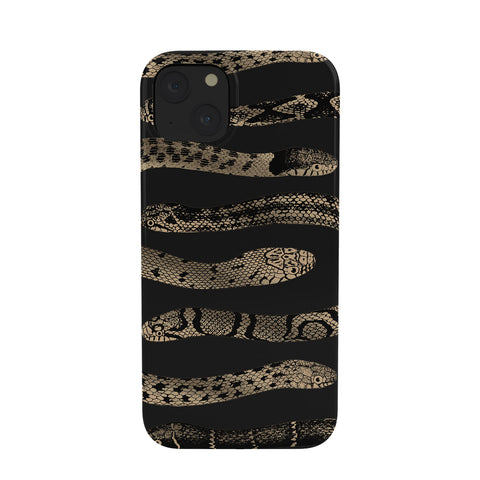 Emanuela Carratoni Vintage Golden Snakes Phone Case