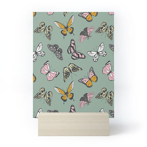 Emanuela Carratoni Wild Butterflies Mini Art Print