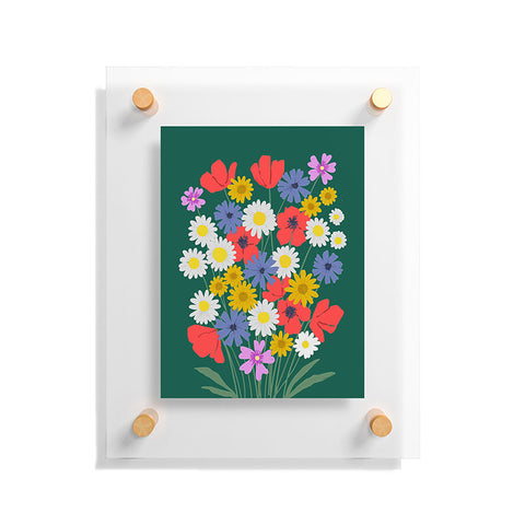 Emanuela Carratoni Wild Meadow Flowers Floating Acrylic Print