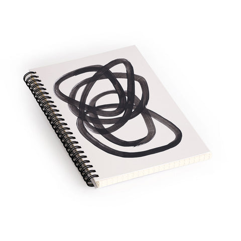 EnShape Mid Century Modern Minimalist Spiral Notebook
