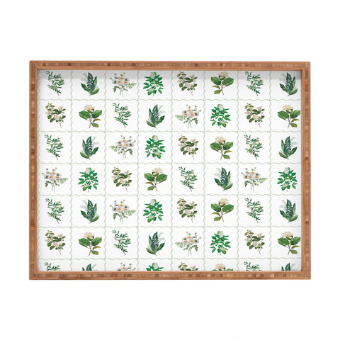 Evanjelina & Co Botanical Collection Pattern 1 Rectangular Tray