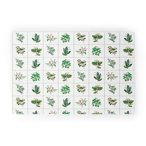 Evanjelina & Co Botanical Collection Pattern 1 Welcome Mat