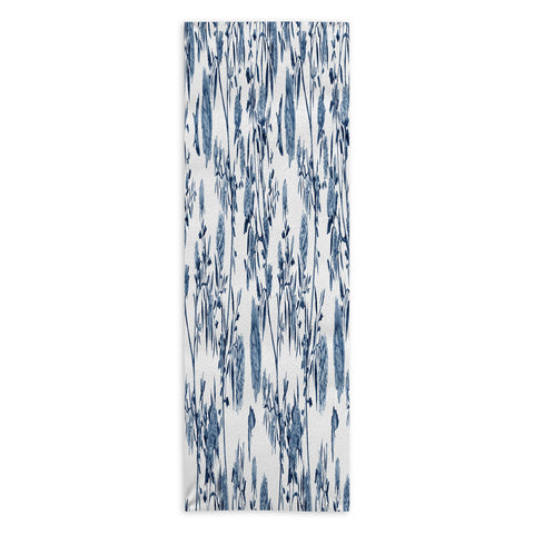 Evanjelina & Co Chinoiserie Classic Blue Yoga Towel