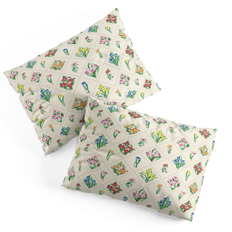 Evanjelina & Co Japanese Collection Cream II Pillow Shams