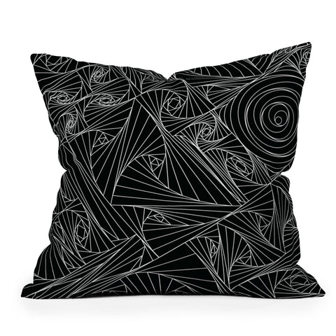 Fimbis Kooky Geometric Outdoor Throw Pillow