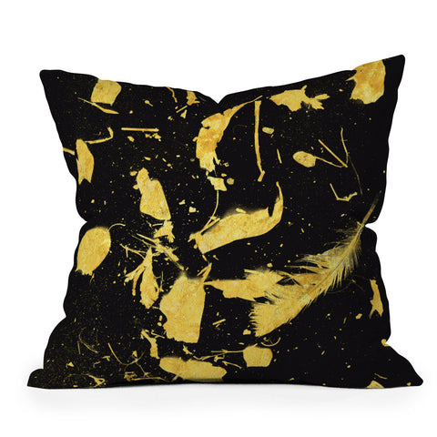 Florent Bodart Gold Blast Outdoor Throw Pillow