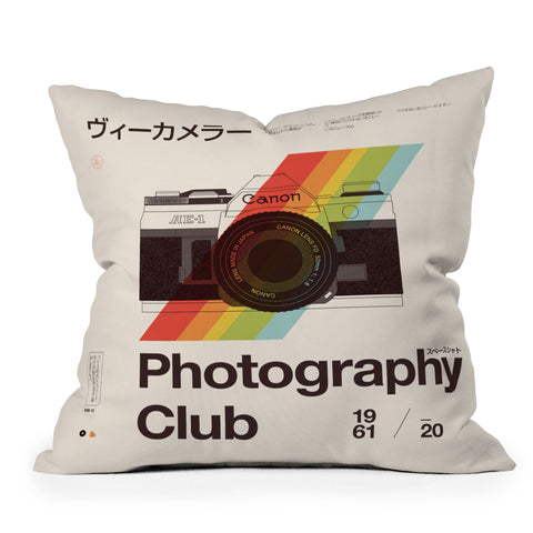 Florent Bodart Photography Club Throw Pillow
