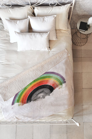 Florent Bodart Rainbow Classics Fleece Throw Blanket