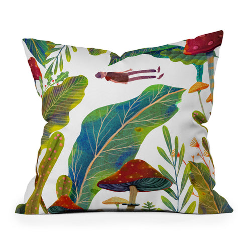 Francisco Fonseca floating Outdoor Throw Pillow