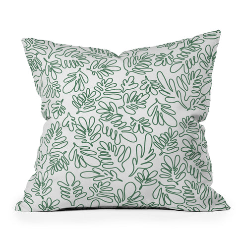 Gabriela Fuente Bothanic Tropical Outdoor Throw Pillow