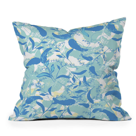 Gabriela Fuente Enchanted Forest Outdoor Throw Pillow