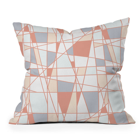 Gabriela Fuente Geometric Sketch Outdoor Throw Pillow